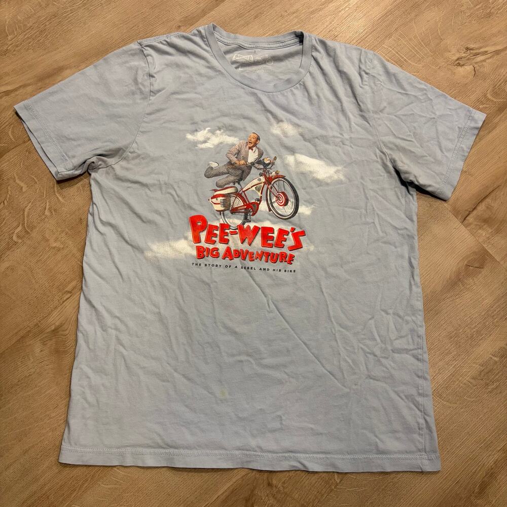 Pee-Wee Herman’s Big Adventure 35th Anniversary Tour T-Shirt Men's Large L 2020